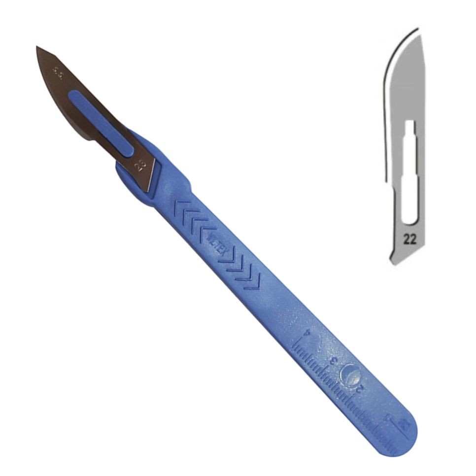 Bisturi Descart�vel Inox 22 NS02-0222 - WILTEX