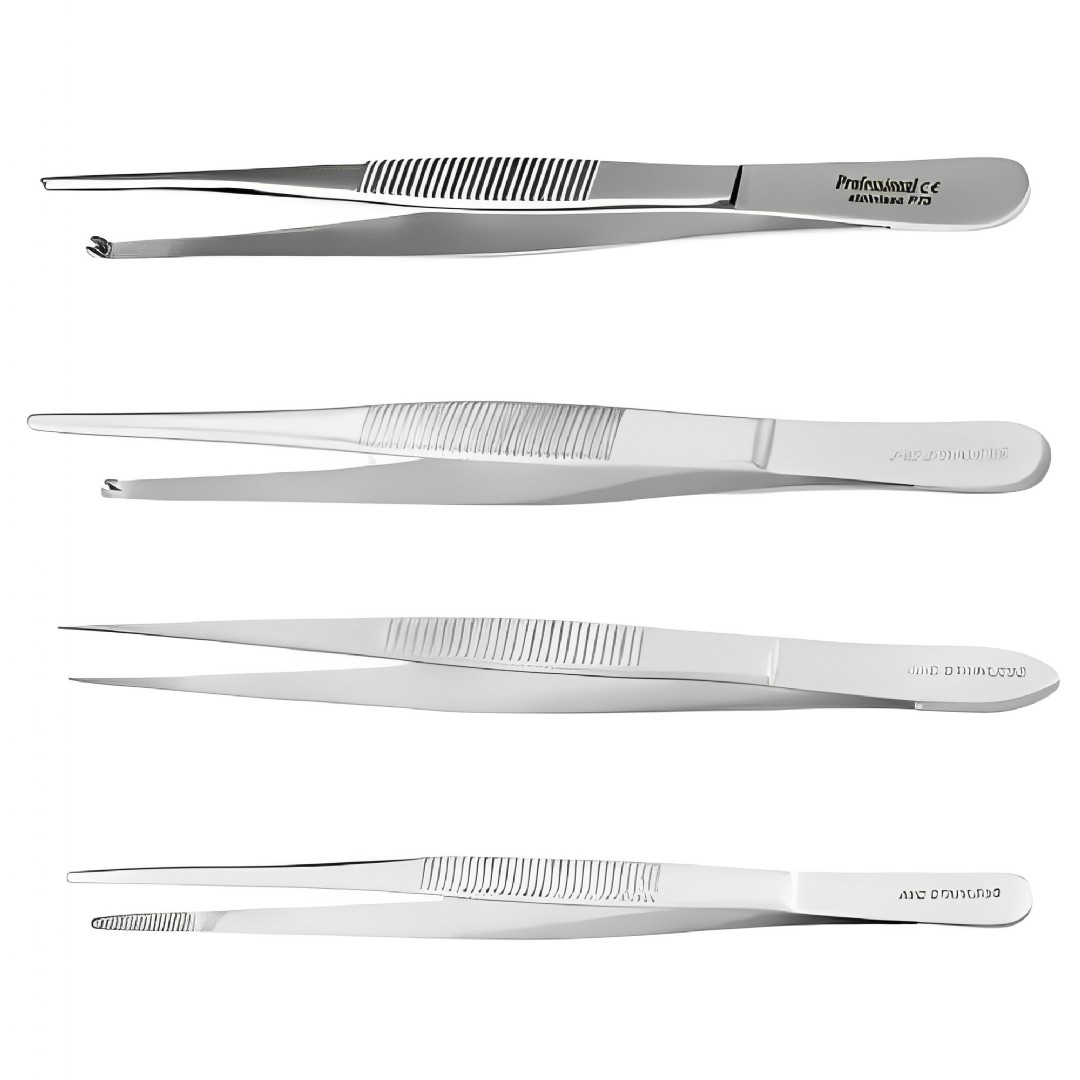 Pinça Anatômica de Dissecção, Dente de Rato e Ponta Fina - ABC ...